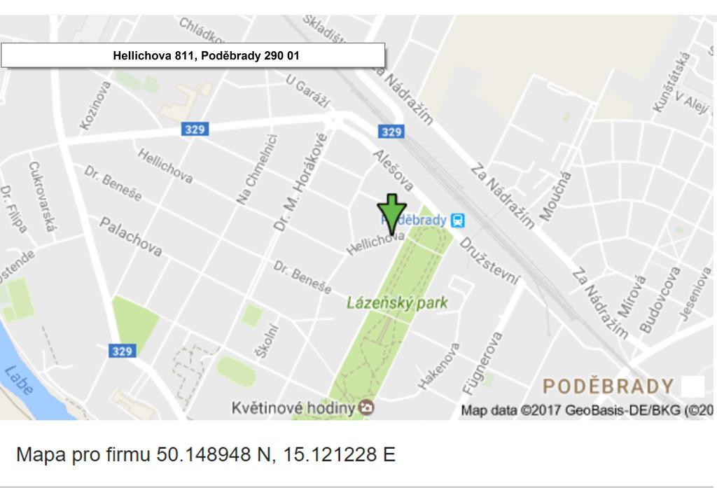 Apartment Promenada Poděbrady Eksteriør billede
